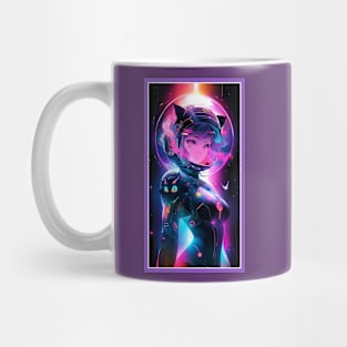 Anime Sci-Fi Cat Girl | Quality Anime Girl Artwork | Manga Girl Anime Art Mug